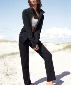 Bench. Fleecejacke mit Stehkragen und Daumenlöchern Türkis, Schwarz -Bench Verkaufsgeschäft 004ea0e9 113b 5367 b153 a8a77e63d422