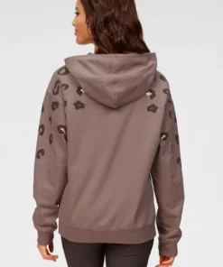 Bench. Kapuzensweatshirt mit glänzendem Leodruck Wei&szlig;-leo, Schwarz-leo, Nougat-leo -Bench Verkaufsgeschäft 0473edaf a720 5d87 9ca8 6782edcb6023