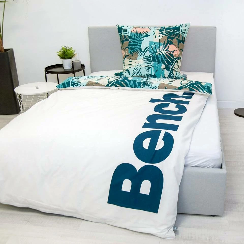 Wendebettwäsche »Bench«, Bench., mit Schriftzug 3 Wendebettwäsche »Bench«, Bench., mit Schriftzug – Bild 3