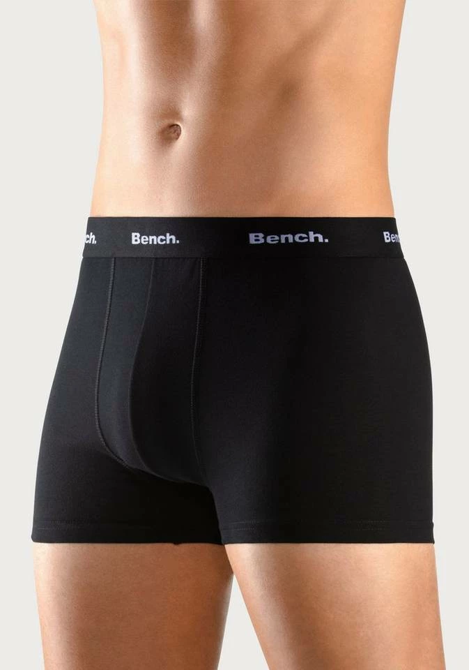 Bench. Boxer (4 Stück) mit kontrastfarbigem Bund Schwarz, Royalblau | grau-meliert | rot | schwarz, Navy | bordeaux | petrol | anthrazit 9 Bench. Boxer (4 Stück) mit kontrastfarbigem Bund Schwarz, Royalblau | grau-meliert | rot | schwarz, Navy | bordeaux | petrol | anthrazit – Bild 9