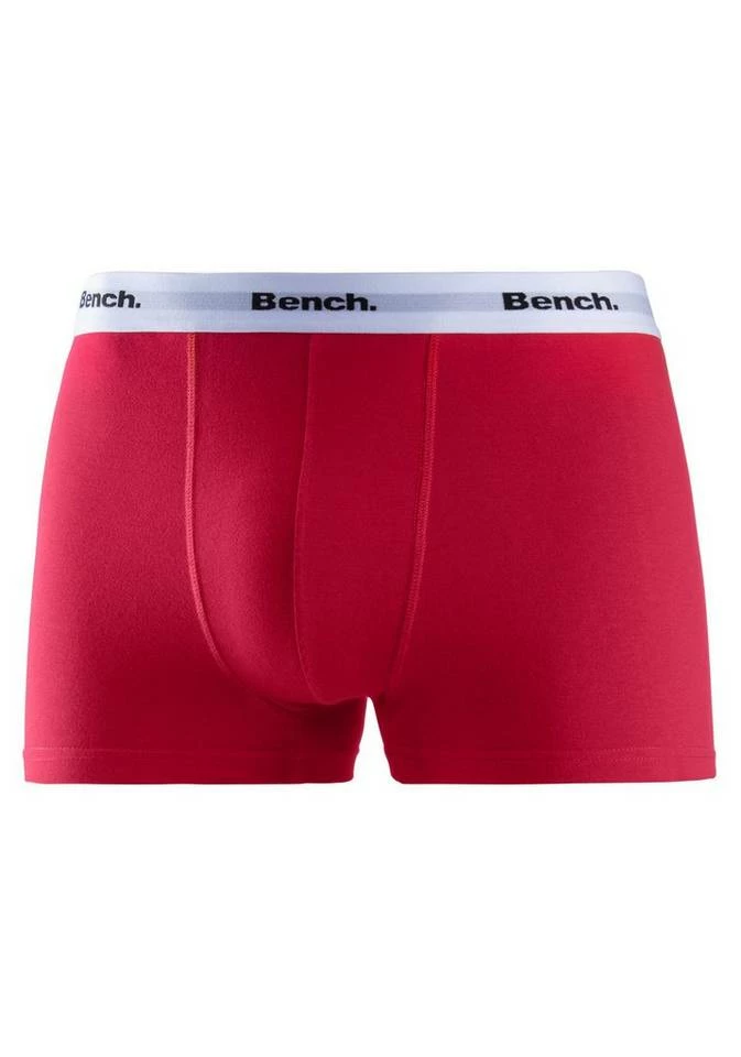 Bench. Boxer (4 Stück) mit kontrastfarbigem Bund Schwarz, Royalblau | grau-meliert | rot | schwarz, Navy | bordeaux | petrol | anthrazit 6 Bench. Boxer (4 Stück) mit kontrastfarbigem Bund Schwarz, Royalblau | grau-meliert | rot | schwarz, Navy | bordeaux | petrol | anthrazit – Bild 6