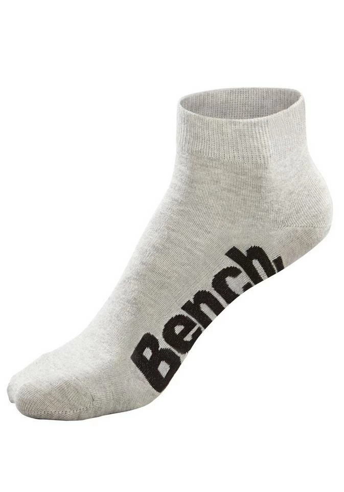 Bench. Kurzsocken (3-Paar) mit bequemen Rippbündchen Schwarz | weiß | grau, Schwarz, Jeans 6 Bench. Kurzsocken (3-Paar) mit bequemen Rippbündchen Schwarz | weiß | grau, Schwarz, Jeans – Bild 6
