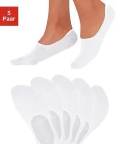 Bench. Füßlinge (5-Paar) für weit ausgeschnittene Schuhe Weiß, Schwarz -Bench Verkaufsgeschäft 15802816