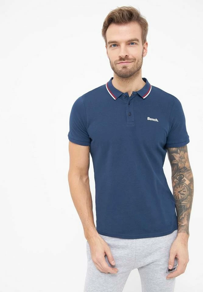 Bench. Poloshirt »Gruff« Charcoal Marl, Schwarz, Navy, White 21 Bench. Poloshirt »Gruff« Charcoal Marl, Schwarz, Navy, White – Bild 21