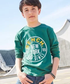 Bench. Langarmshirt mit Prägedruck -Bench Verkaufsgeschäft 164dc7bd dbbb 582f a55e aab4ac99b433