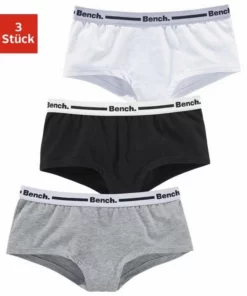 Bench. Panty (3 Stück) mit Logo Webbund