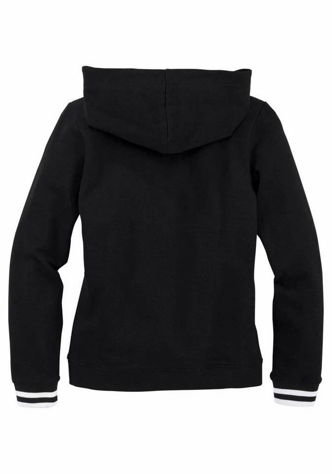 Bench. Kapuzensweatshirt mit Frontdruck Schwarz, Grau, Bordeaux 5 Bench. Kapuzensweatshirt mit Frontdruck Schwarz, Grau, Bordeaux – Bild 5