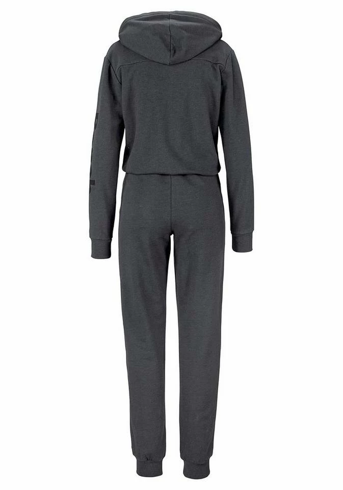 Bench. Jumpsuit mit kontrastfarbenen Details Anthrazit-meliert, Anthrazit-meliert-mint 3 Bench. Jumpsuit mit kontrastfarbenen Details Anthrazit-meliert, Anthrazit-meliert-mint – Bild 3