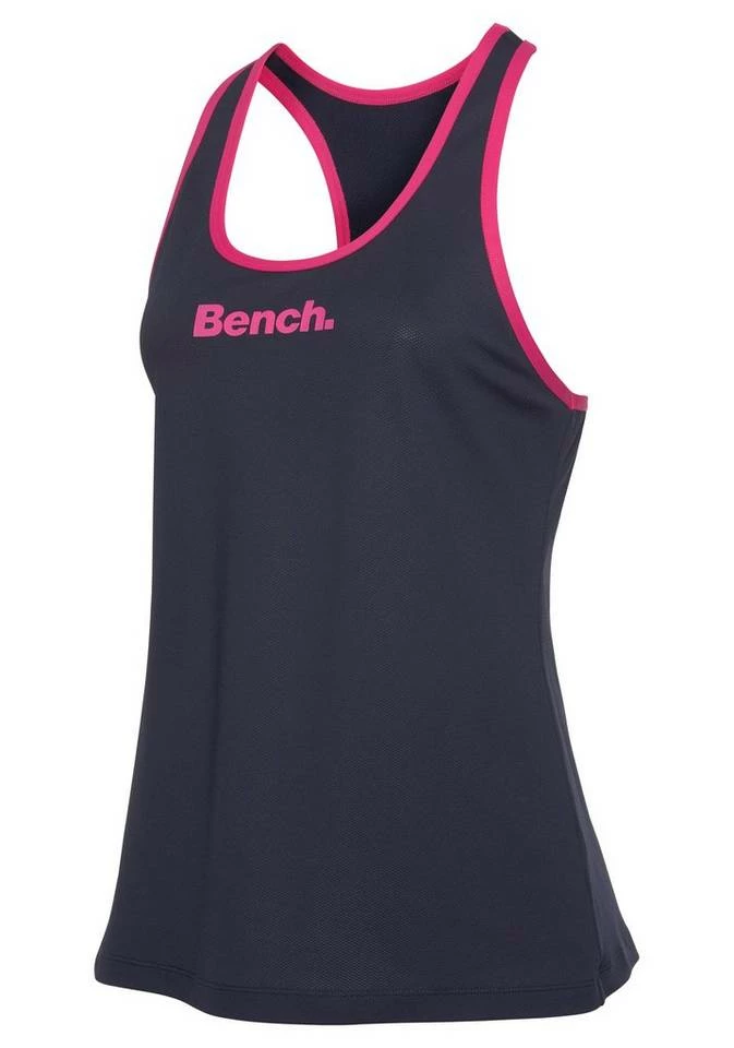 Bench. 2-in-1-Tanktop mit Logodruck Schwarz-blau, Pink-marine 6 Bench. 2-in-1-Tanktop mit Logodruck Schwarz-blau, Pink-marine – Bild 6