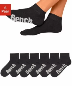 Bench. Kurzsocken (6-Paar) mit komfortablem Rippbündchen Schwarz, Schwarz | weiß | grau 11 Bench. Kurzsocken (6-Paar) mit komfortablem Rippbündchen Schwarz, Schwarz | weiß | grau -Bench Verkaufsgeschäft 20057598