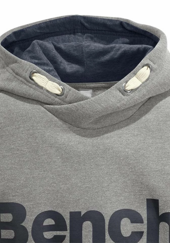 Bench. Kapuzensweatshirt in melierter Optik 4 Bench. Kapuzensweatshirt in melierter Optik – Bild 4