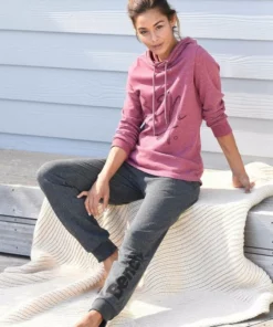 Bench. Relaxhose mit Logoprint Schwarz, Anthrazit-meliert -Bench Verkaufsgeschäft 21025209