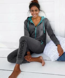 Bench. Jumpsuit mit kontrastfarbenen Details Anthrazit-meliert, Anthrazit-meliert-mint 15 Bench. Jumpsuit mit kontrastfarbenen Details Anthrazit-meliert, Anthrazit-meliert-mint -Bench Verkaufsgeschäft 21128677