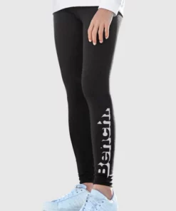 Bench. Leggings mit reflektierendem Logoschriftzug am Bein