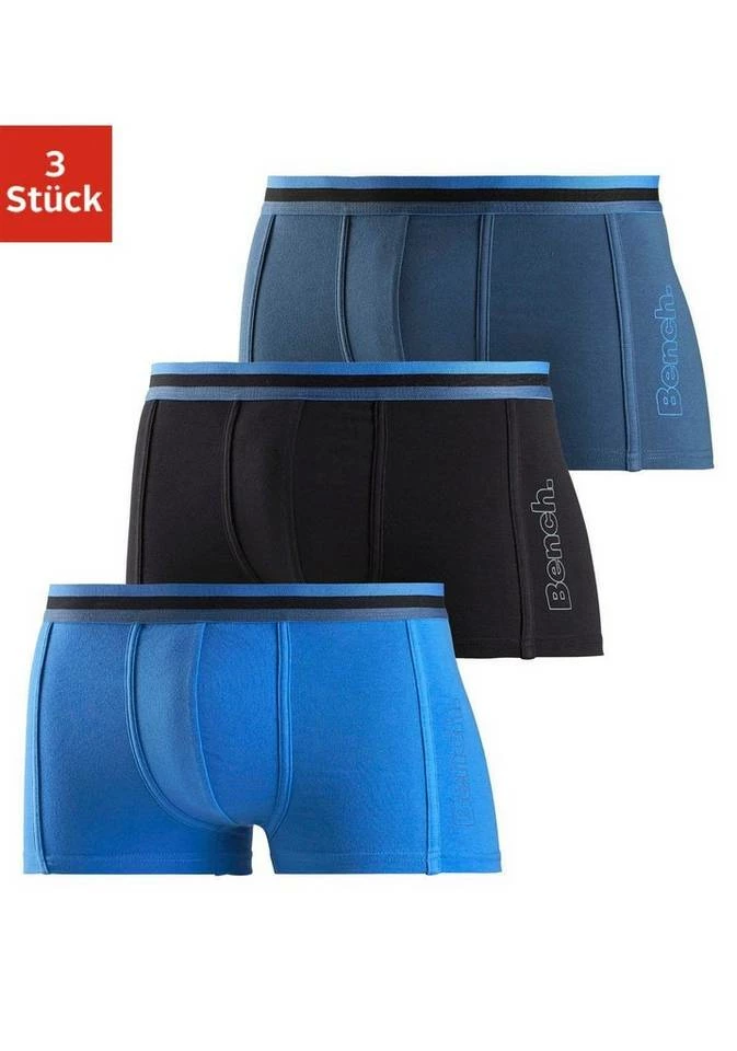 Bench. Hipster (3 Stück) sportiv Blau | schwarz | marine, Dunkelpetrol | anthrazit-meliert | petrol, Bordeaux | grau-meliert | rot 8 Bench. Hipster (3 Stück) sportiv Blau | schwarz | marine, Dunkelpetrol | anthrazit-meliert | petrol, Bordeaux | grau-meliert | rot – Bild 8