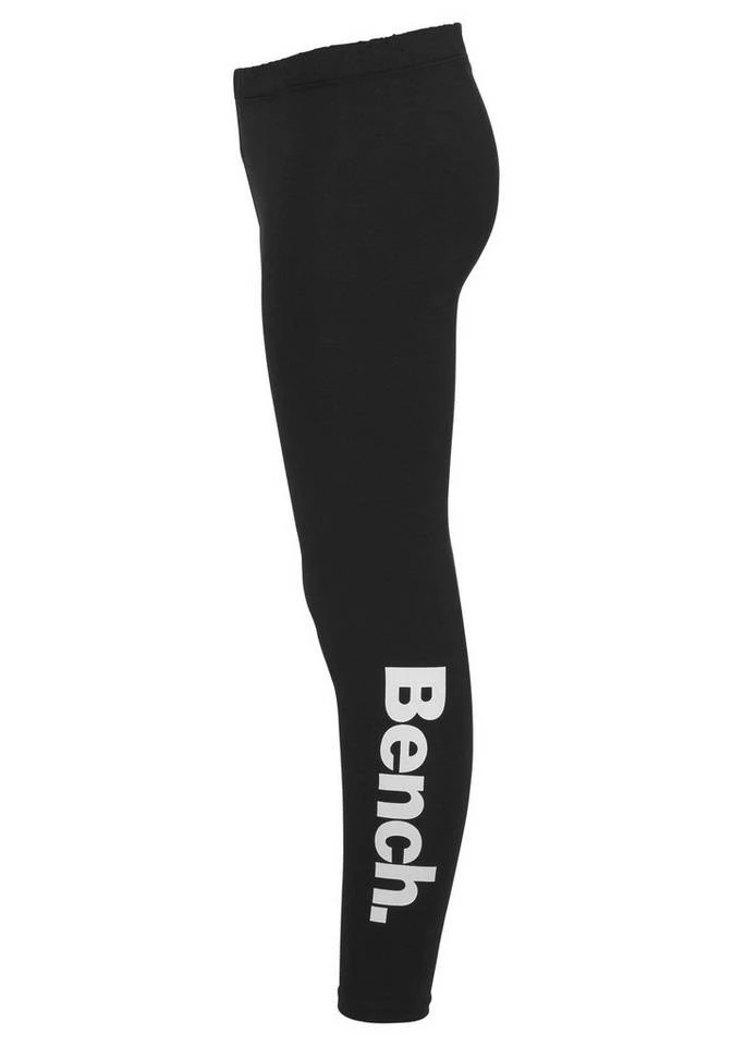 Bench. Leggings mit BENCH-Logodruck Grau-meliert, Schwarz 4 Bench. Leggings mit BENCH-Logodruck Grau-meliert, Schwarz – Bild 4