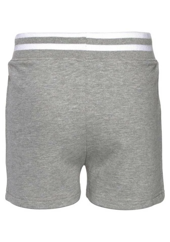 Bench. Sweatshorts mit Logo-Druck Schwarz, Grau-meliert 2 Bench. Sweatshorts mit Logo-Druck Schwarz, Grau-meliert – Bild 2