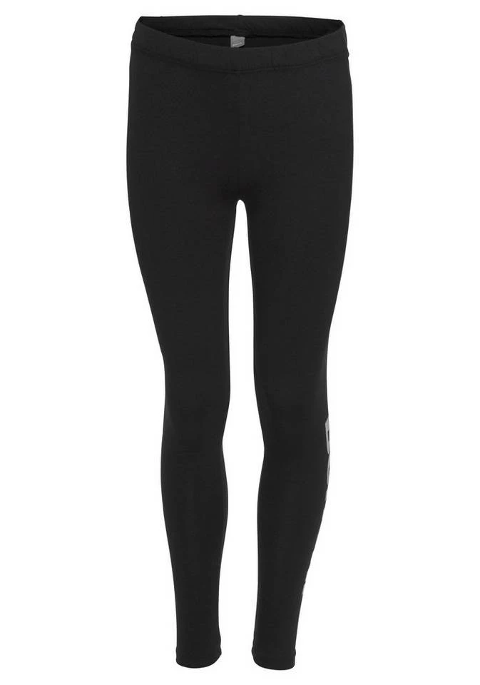 Bench. Leggings mit BENCH-Logodruck Grau-meliert, Schwarz 2 Bench. Leggings mit BENCH-Logodruck Grau-meliert, Schwarz – Bild 2