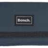 Bench. Geldbörse, mit Karabiner Schwarz, Olivgr&uuml;n, Blau