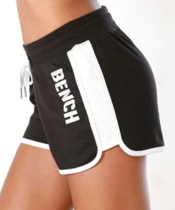 Bench. Sweatshorts »Contrast« mit kontrastfarbenen Einsätzen und Logodruck Schwarz-wei&szlig;, Pfirsich-grau-meliert, Navy-pink -Bench Verkaufsgeschäft 2c1c9259 bdd8 58ea bc29 cfb94756aac8