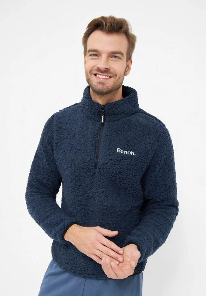 Bench. Fleecejacke »Escapo« Stickerei, Sportives Seitenband Navy, Grau, Schwarz 9 Bench. Fleecejacke »Escapo« Stickerei, Sportives Seitenband Navy, Grau, Schwarz – Bild 9
