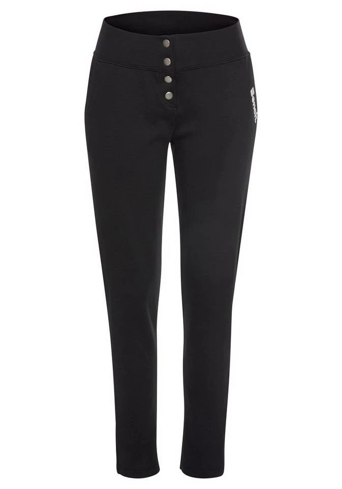 Bench. Sweathose mit Druckknöpfen am Bund Dunkelgrün, Schwarz 2 Bench. Sweathose mit Druckknöpfen am Bund Dunkelgrün, Schwarz – Bild 2