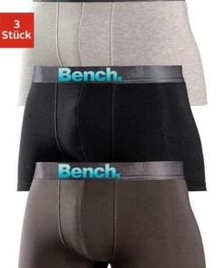 Bench. Boxer (3 Stück) mit Logo Webbund Türkis | marine | blau, Anthrazit | schwarz | grau-meliert, Schwarz 8 Bench. Boxer (3 Stück) mit Logo Webbund Türkis | marine | blau, Anthrazit | schwarz | grau-meliert, Schwarz -Bench Verkaufsgeschäft 30760669