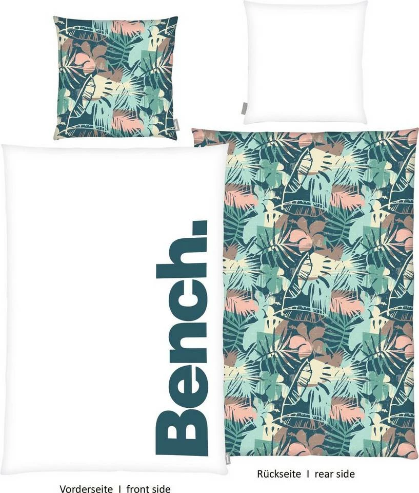 Wendebettwäsche »Bench«, Bench., mit Schriftzug 7 Wendebettwäsche »Bench«, Bench., mit Schriftzug – Bild 7