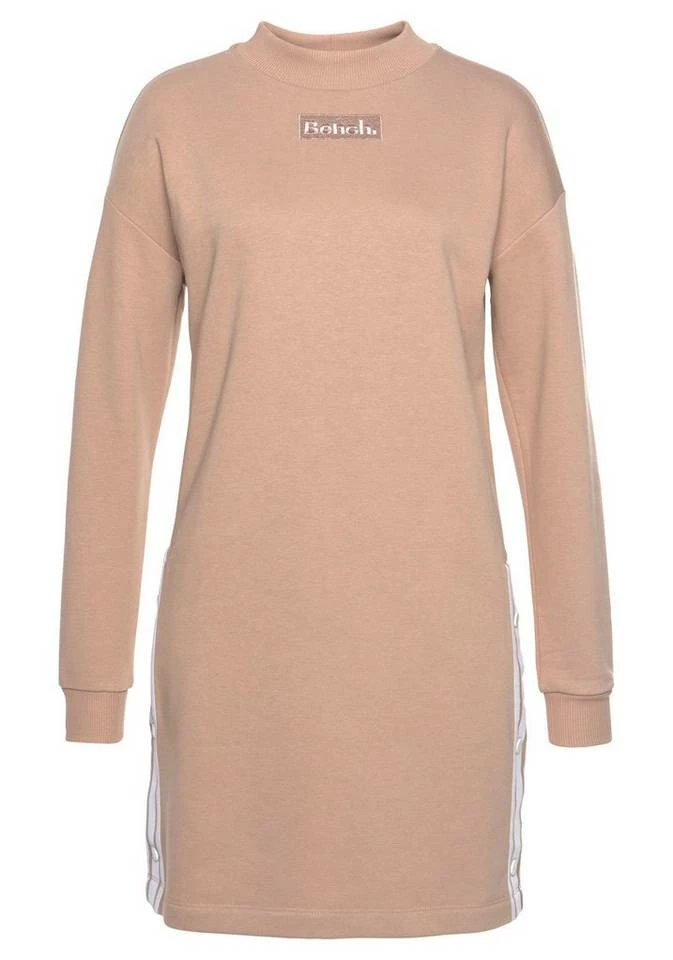 Bench. Sweatkleid mit seitlichen Streifen und Druckknöpfen 2 Bench. Sweatkleid mit seitlichen Streifen und Druckknöpfen – Bild 2