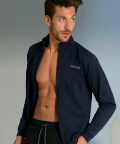 Bench. Sweatjacke mit Stehkragen Schwarz, Petrol-meliert, Navy -Bench Verkaufsgeschäft 32482509