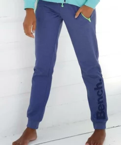 Bench. Relaxhose mit kontrastfarbenen Details Blau-meliert, Schwarz, Grau-meliert -Bench Verkaufsgeschäft 32942681