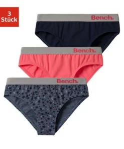 Bench. Slip (3 Stück) mit Sternen Print