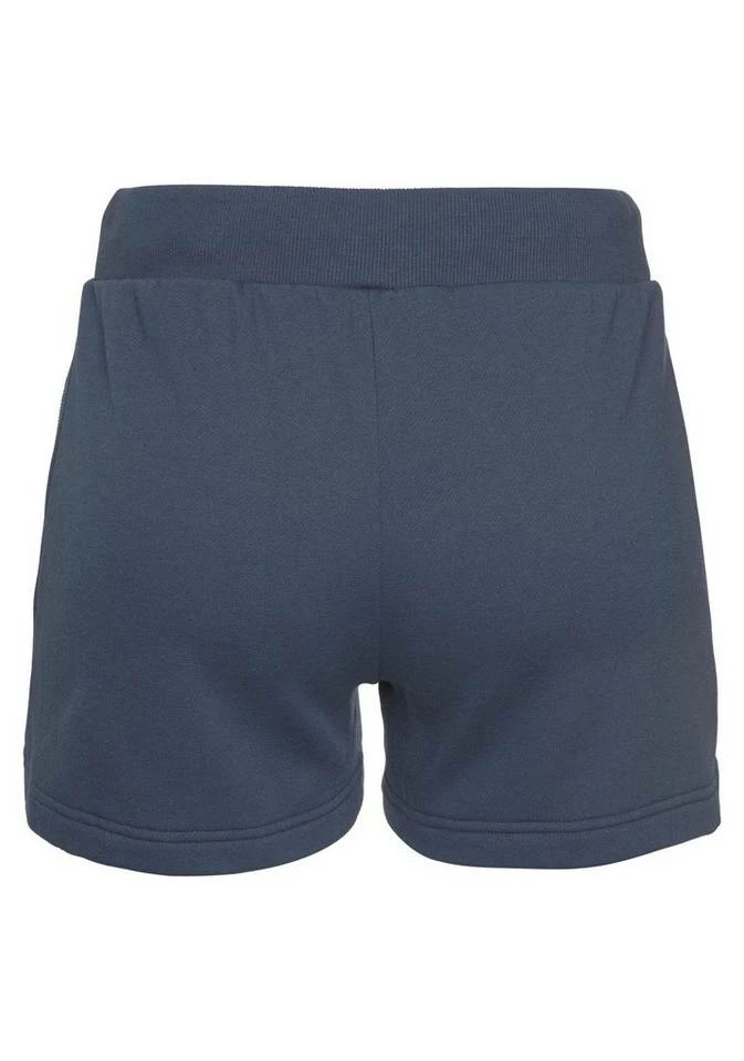 Bench. Sweatshorts mit Kordelzug und Lederimitat-Details Navy, Koralle 4 Bench. Sweatshorts mit Kordelzug und Lederimitat-Details Navy, Koralle – Bild 4