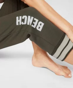 Bench. Relax-Caprihose mit breiten weichen Ribbündchen Schwarz, Khaki -Bench Verkaufsgeschäft 34420995