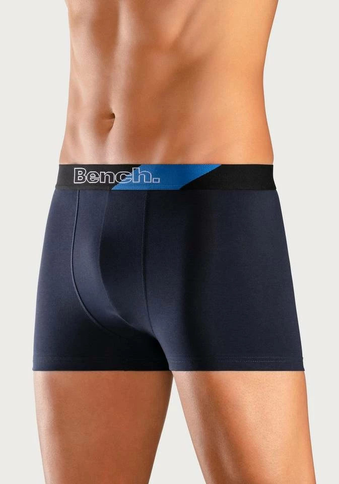 Bench. Boxer (3 Stück) mit modischem Streifen im Webbund Schwarz, Anthrazit | navy | schwarz 10 Bench. Boxer (3 Stück) mit modischem Streifen im Webbund Schwarz, Anthrazit | navy | schwarz – Bild 10