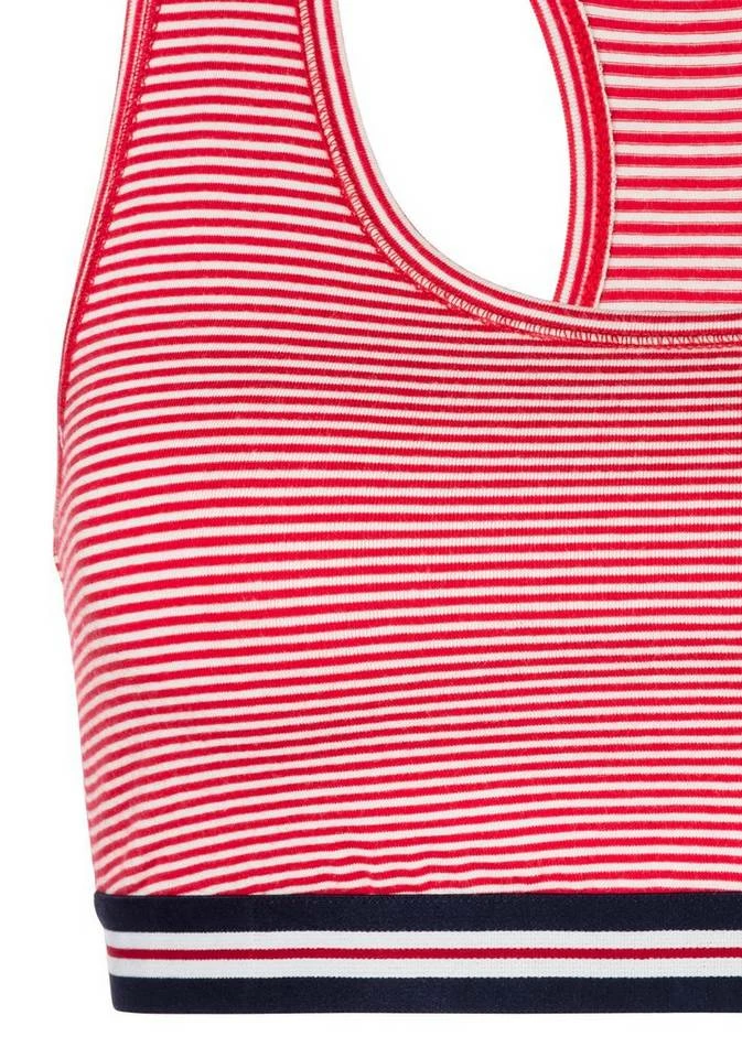 Bench. Bustier (2-tlg) mit Racerback und kleinem Logodruck hinten Marine-gestreift | marine-uni, Rot-gestreift | rot-uni 6 Bench. Bustier (2-tlg) mit Racerback und kleinem Logodruck hinten Marine-gestreift | marine-uni, Rot-gestreift | rot-uni – Bild 6