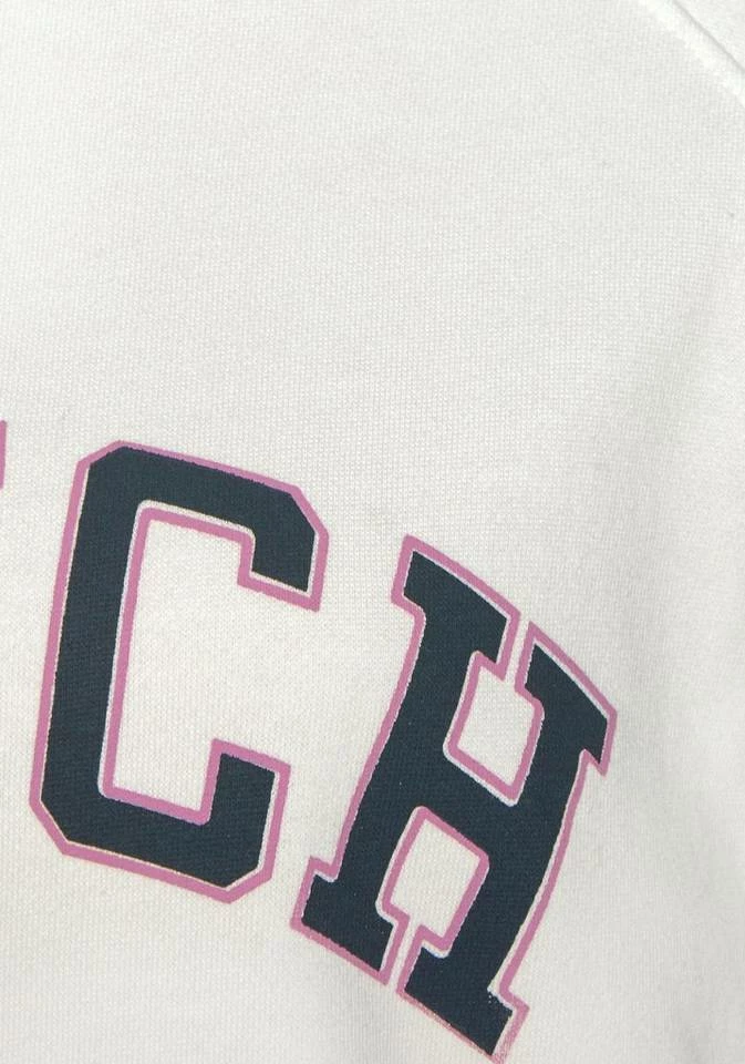 Bench. Sweatshirt mit Logo Tape an den Ärmeln Dunkelrosa-rosa, Weiß 4 Bench. Sweatshirt mit Logo Tape an den Ärmeln Dunkelrosa-rosa, Weiß – Bild 4