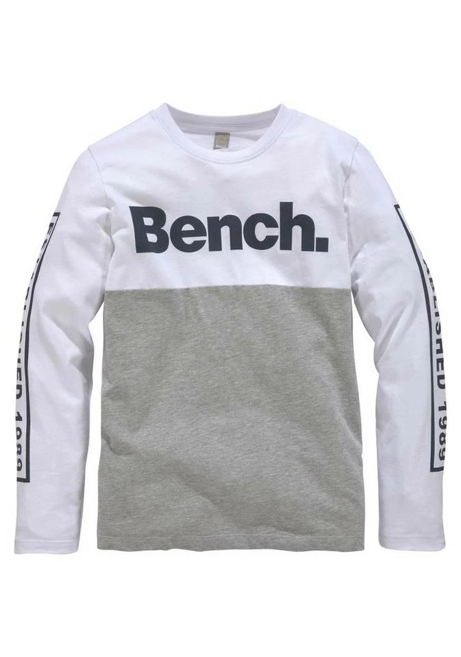 Bench. Langarmshirt mehrfarbig und mit Drucken 2 Bench. Langarmshirt mehrfarbig und mit Drucken – Bild 2