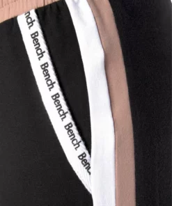 Bench. Sweathose mit Logodruck an den Taschen Schwarz-weiß, Mauve-weiß -Bench Verkaufsgeschäft 35475118