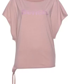 Bench. T-Shirt mit Logodruck Wei&szlig;, Schwarz, Mauve -Bench Verkaufsgeschäft 35475159