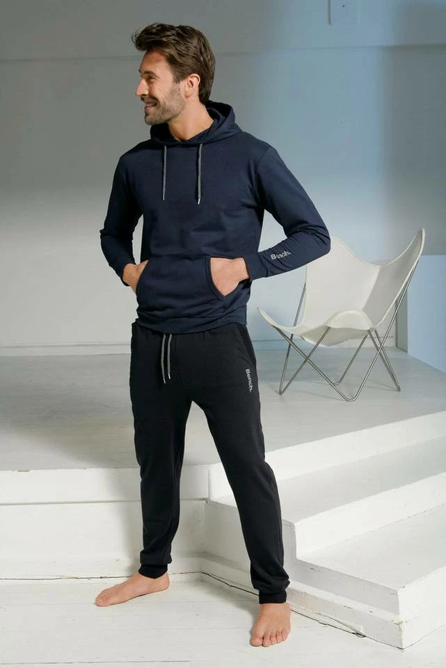 Bench. Kapuzensweatshirt mit Känguru Tasche Anthrazit-meliert, Navy, Petrol-meliert, Schwarz 5 Bench. Kapuzensweatshirt mit Känguru Tasche Anthrazit-meliert, Navy, Petrol-meliert, Schwarz – Bild 5
