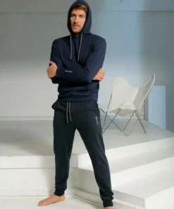 Bench. Kapuzensweatshirt mit Känguru Tasche Anthrazit-meliert, Navy, Petrol-meliert, Schwarz