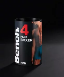 Bench. Boxer (4 Stück) in der Dose Navy | anthrazit-meliert | rot | schwarz, Blau | anthrazit-meliert | petrol | bordeaux, Schwarz, Schwarz | t&uuml;rkis | orange | lila -Bench Verkaufsgeschäft 3f7239bd 307a 5998 81f6 b6382e3ba783