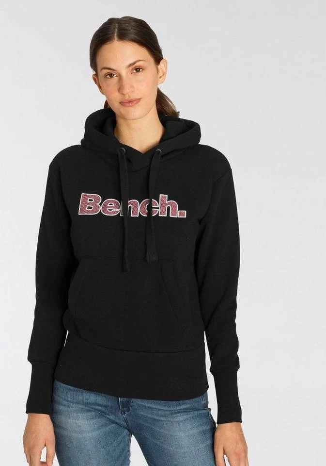 Bench. Hoodie »ANISE« mit frontalem Logo Print Fuchsia, White, Schwarz, Black 1 Bench. Hoodie »ANISE« mit frontalem Logo Print Fuchsia, White, Schwarz, Black