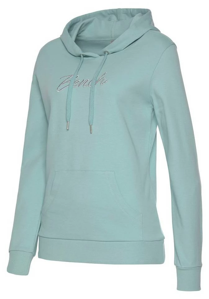 Bench. Hoodie mit glänzender Logostickerei Beere, Mint, Marine 5 Bench. Hoodie mit glänzender Logostickerei Beere, Mint, Marine – Bild 5