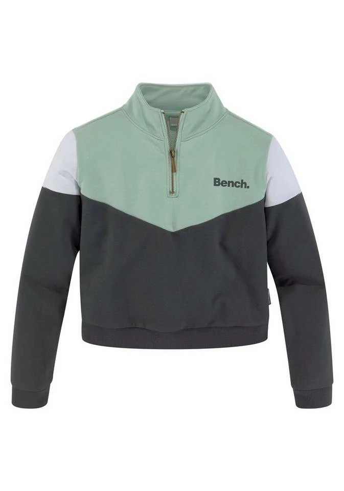 Bench. Sweatshirt mit modischen Einsätzen 2 Bench. Sweatshirt mit modischen Einsätzen – Bild 2