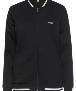 Bench. Sweatjacke im Collegestyle Schwarz, Offwhite-ecru-altweiß, Rot -Bench Verkaufsgeschäft 4d9e8afc dd43 5391 a654 fe6e31cf2acb