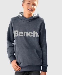 Bench. Kapuzensweatshirt mit großem Logo-Druck vorn