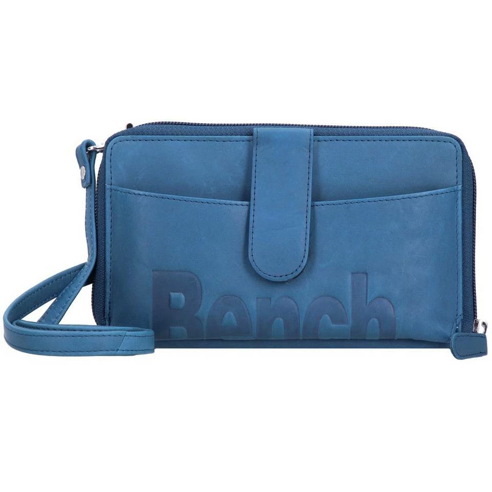 Bench. Clutch, Leder Mittelblau, Grün 6 Bench. Clutch, Leder Mittelblau, Grün – Bild 6