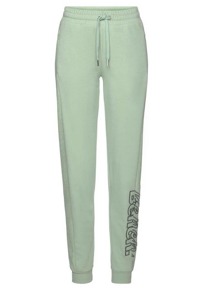 Bench. Relaxhose mit Logostickerei Schwarz, Mint-melange, Anthrazit-melange 2 Bench. Relaxhose mit Logostickerei Schwarz, Mint-melange, Anthrazit-melange – Bild 2
